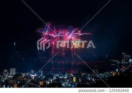 [Shizuoka Prefecture] Atami's Million Dollar Night View and Fireworks Over the Sea - Summer Fireworks 129382648