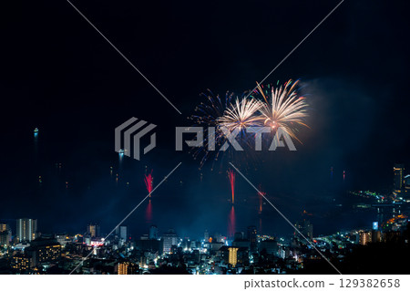 [Shizuoka Prefecture] Atami's Million Dollar Night View and Fireworks Over the Sea - Summer Fireworks 129382658