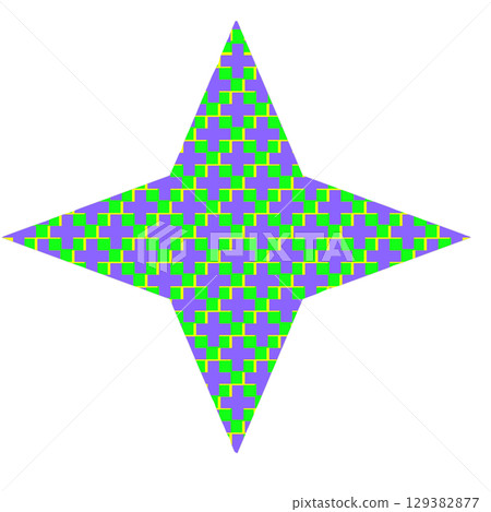 Throwing star 129382877