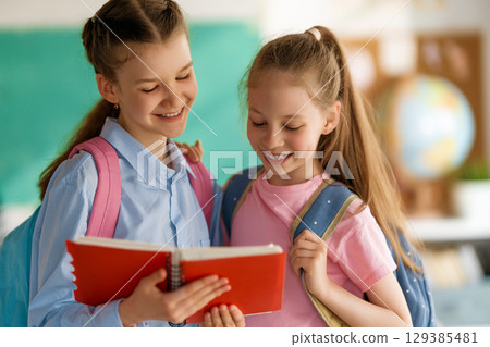 Children are learning in the class Children are learning in the class 129385481