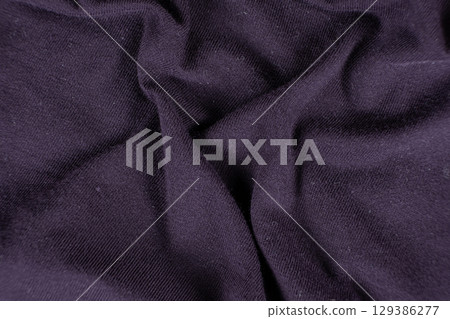 Poor Quality Worn Cotton Fabric With Macro Pills 129386277