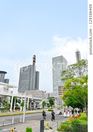 埼玉縣埼玉新都心風景 129386409