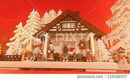 Traditional Christmas decorations Traditional Christmas decorations 129386507