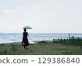 夏日琵琶湖畔的人們 129386840