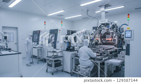 尖端半導體製造無塵室 129387144