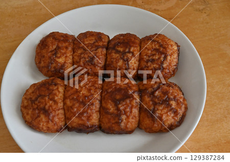 群馬特產：烤饅頭 129387284