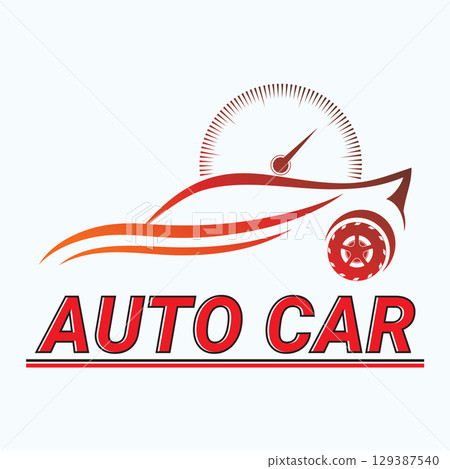 Auto Car Logo Design Auto Car Logo Design 129387540