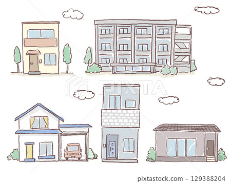 房屋、公寓、住宅、建築（單層住宅、獨立住宅、公寓） 129388204