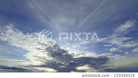 Dramatic Sky with Dynamic Cloud Formations Awe-Inspiring Atmospheric Beauty for Creative Projects Dramatic Sky with Dynamic Cloud Formations Awe-Inspiring Atmospheric Beauty for Creative Projects 129388328