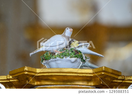 Munich Residenz, former royal palace of the Wittelsbach monarchs of Bavaria, with large art collection, in Munich, Germany 129388351