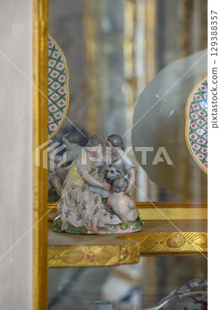 Munich Residenz, former royal palace of the Wittelsbach monarchs of Bavaria, with large art collection, in Munich, Germany Munich Residenz, former royal palace of the Wittelsbach monarchs of Bavaria, with large art collection, in Munich, Germany 129388357