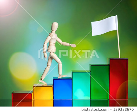 一步一步實現人生目標 129388670