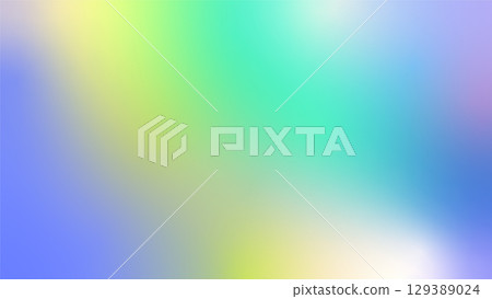 Blue/yellow/green gradient background material Blue/yellow/green gradient background material 129389024