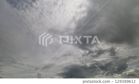 Experience the dynamic and everchanging cloud patterns that fill the sky above us 129389612