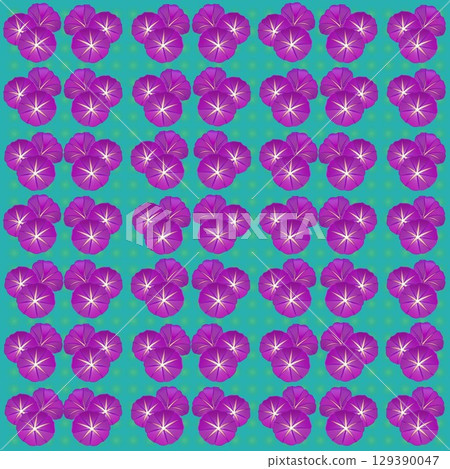 Morning glory wallpaper illustration 129390047