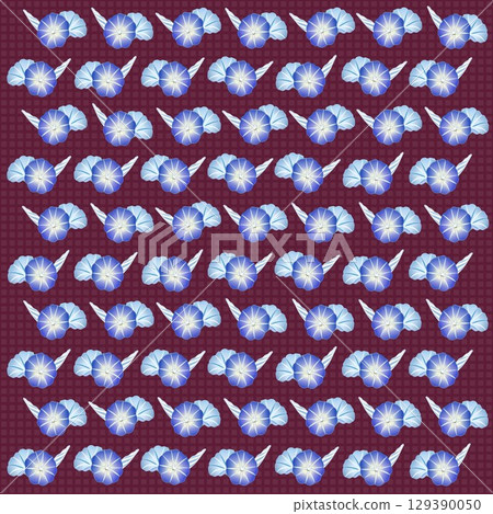 Morning glory wallpaper illustration 129390050