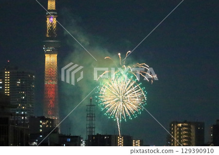 隅田川煙火大會2023[東京都墨田區～台東區] 129390910