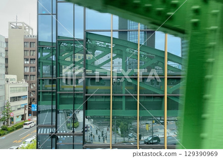 秋葉原風景/總武線翔平橋[東京都千代田區] 129390969