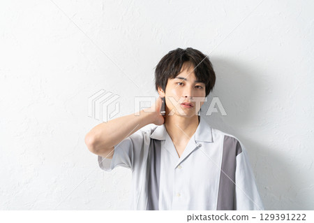 Male portrait Male portrait 129391222