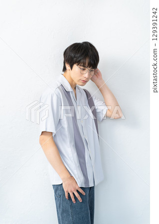 Male portrait Male portrait 129391242