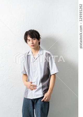 Male portrait Male portrait 129391262