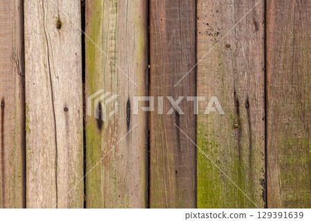 Wooden Planks Featuring a Beautiful Natural Texture and Unique Color Variation in Them 129391639