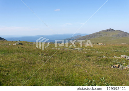 mountain landscape of the Northern Urals mountain landscape of the Northern Urals 129392421