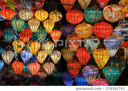 越南會安燈會、夜市 129392741