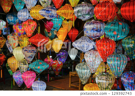 越南會安燈會、夜市 129392743