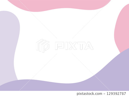 可愛的抽象鬆散框架 129392787