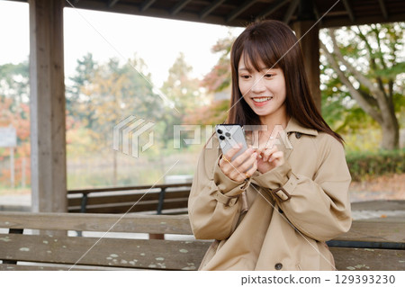 Beautiful Japanese women 129393230