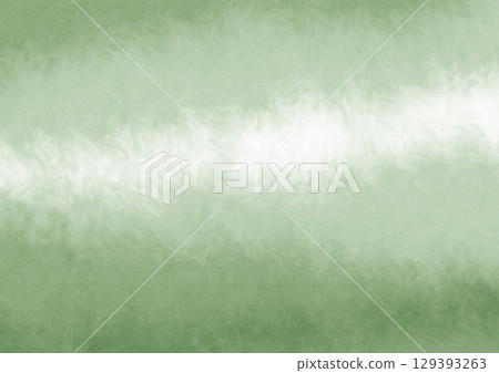 Dark green Japanese paper, watercolor, smudged pattern 129393263