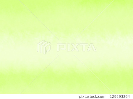 Fresh green background, green lime, watercolor, pouring, Japanese paper 129393264