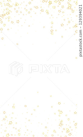 Starry night fairy tale background. Cute sparkling twinkles, christmas spirit in the air. Festive stars vector illustration on white background. Starry night fairy tale background. Cute sparkling twinkles, christmas spirit in the air. Festive stars vector illustration on white background. 129394021