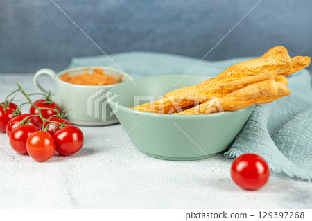 Bread sticks Bread sticks 129397268