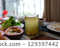 passion fruit drink fresh and iced passion fruit juice - healthy drink 129397442