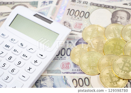 Cryptocurrency Japanese Yen Calculator 129398780