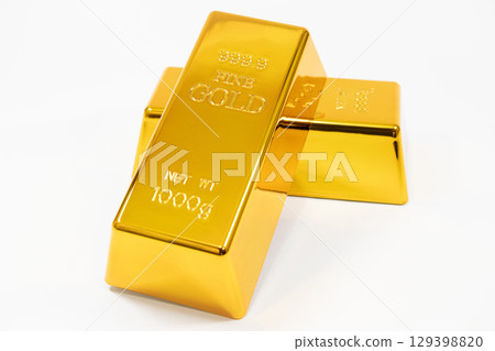 gold bars gold bars 129398820