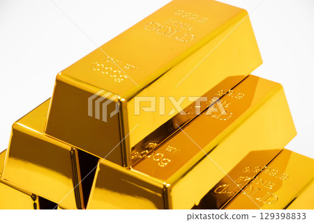 gold bars gold bars 129398833
