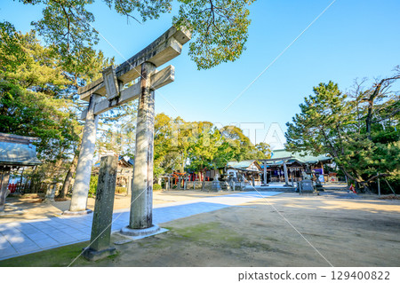Karatsu Shrine in Spring, Karatsu City, Saga Prefecture 129400822
