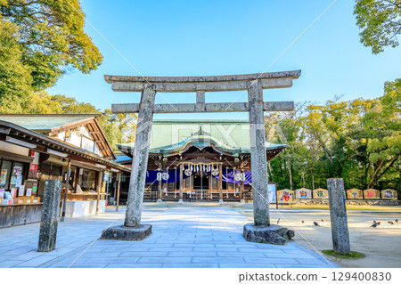 Karatsu Shrine in Spring, Karatsu City, Saga Prefecture Karatsu Shrine in Spring, Karatsu City, Saga Prefecture 129400830