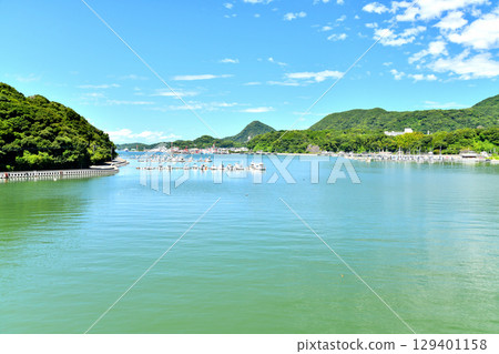 View of Misumi Port from Tochi Bridge (Uki City, Kumamoto Prefecture) [July 2025] 129401158