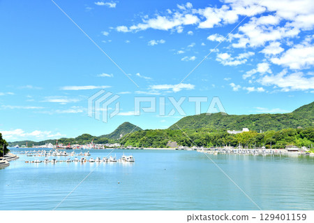 View of Misumi Port from Tochi Bridge (Uki City, Kumamoto Prefecture) [July 2025] 129401159