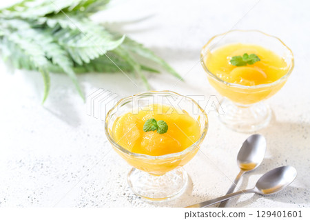 Fruit Jelly Yellow Peach 129401601