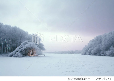 Winter's Tale. wood and the moon Winter's Tale. wood and the moon 129401734