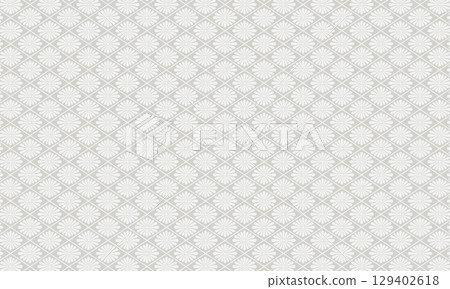 現代灰色格子,搭配白色菊花和鑽石圖案 現代灰色格子,搭配白色菊花和鑽石圖案 129402618