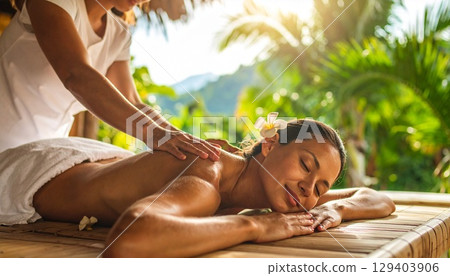 Lomi Lomi Massage 129403906