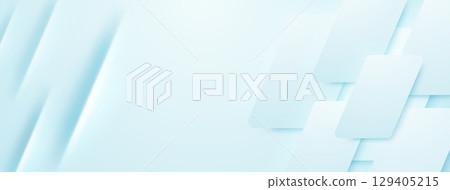 Light blue abstract shapes create a layered effect. Light blue abstract shapes create a layered effect. 129405215