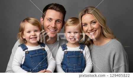 一家四口圖片 一家四口圖片 129405822