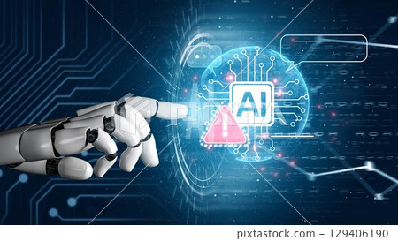 AI Prompt Error Warning in Chat Interface with Alert and System Issue Muxer AI Prompt Error Warning in Chat Interface with Alert and System Issue Muxer 129406190